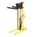 Xilin 1000kg 2200lbs 1.6m 2.5m Capacity Hydraulic Hand Lift manual pallet stacker with Adjustable Forks